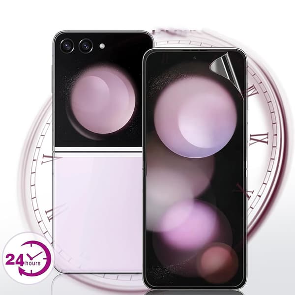 Hydrogel skärmskydd 2-pack Galaxy Z flip 7