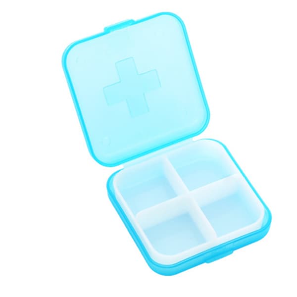 Dosett Medicinask Tablettask med 4 fack