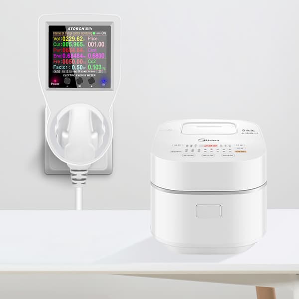 WIFI Smart Socket Digital Wattmätare Elmätare