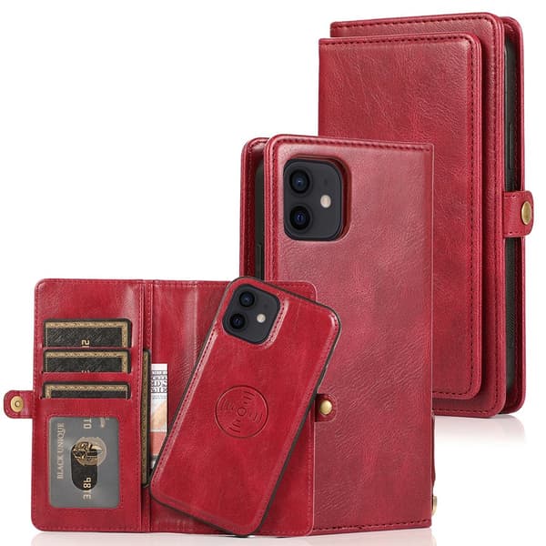 iPhone 12 - 2 i 1 Plånboksfodral
