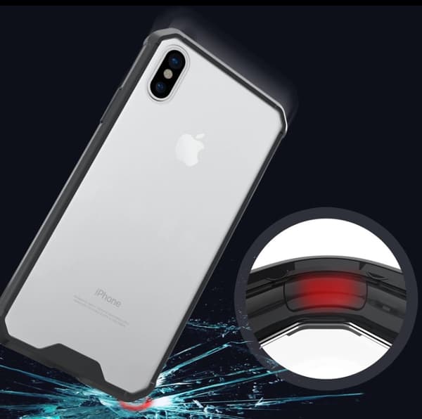 iPhone XR - Praktiskt Silikonskal (Extra Stötdämpning)