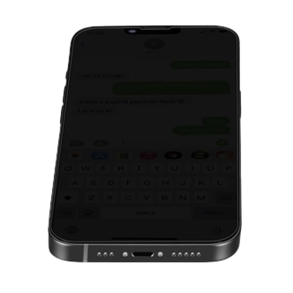 iPhone 17 Pro Max Sekretessglas 2-pack För dina ögon