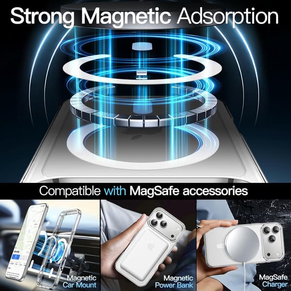 iPhone 17 Pro Max MagSafe Skal  Stark & Klar