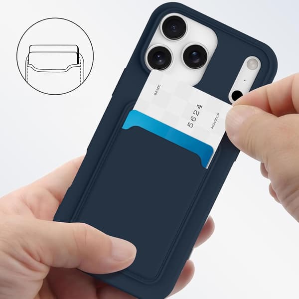 iPhone 17 Pro Skal med Kortfack