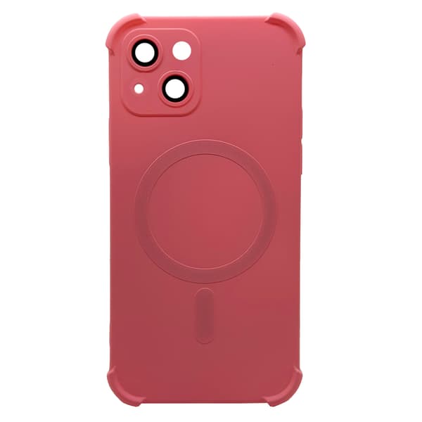 iPhone 14 - Silikonskal med Magnetiskt Stötskydd