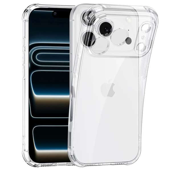 iPhone 17 Pro Max Silikonskal  Airbaghörn & Kepsfunktion