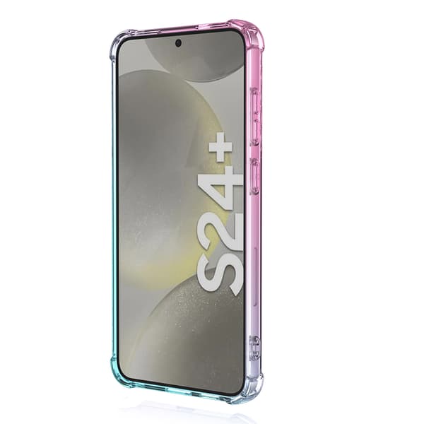 S24 Plus - Gradient luftkudd-TPU-fodral