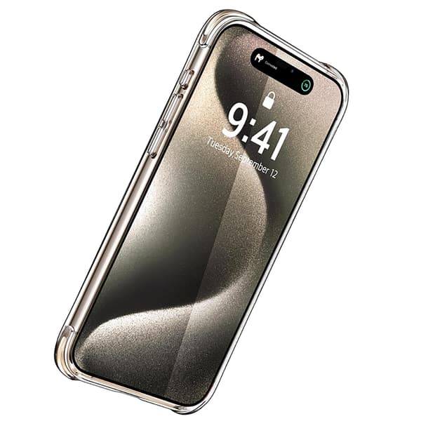 iPhone 15  Extra Skyddande Silikonskal