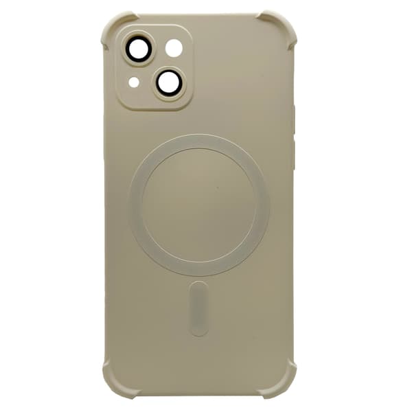iPhone 14 - Silikonskal med Magnetiskt Stötskydd