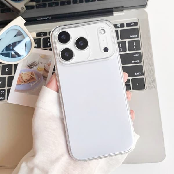iPhone 17   Transparent Silikonskal  diskret trygghet i vardagen