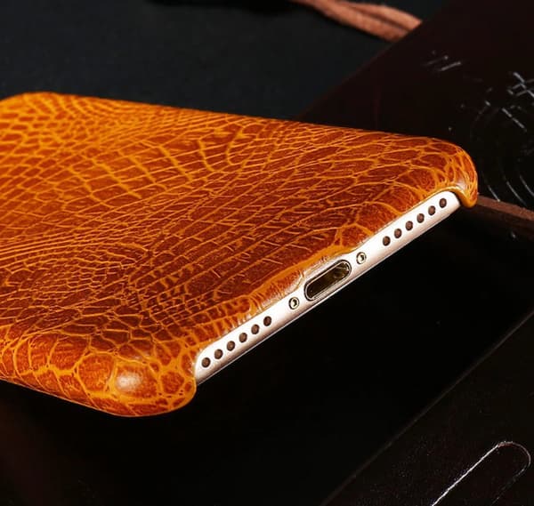 iPhone 7 Plus - Luxury Crocodile Pattern Ultra Thin Skal FLOVEME