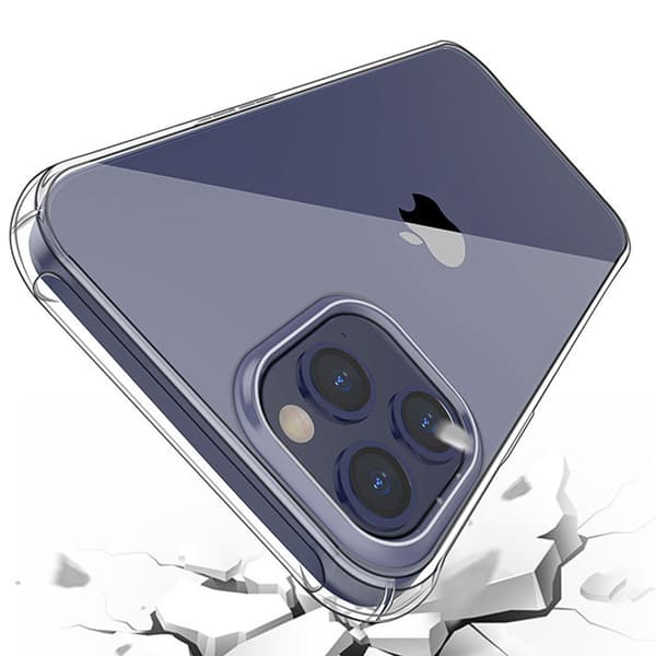 Stötdämpande Silikonskal kompatibel med iPhone 16 Pro