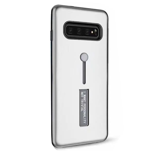 Samsung Galaxy S10 Plus - Smart Skal med Silikonring