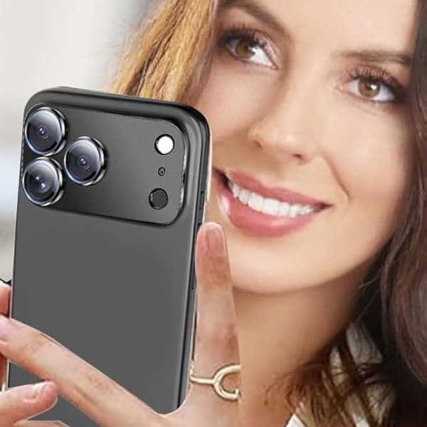 iPhone 17 Pro Linsskydd  2.5D Design & Kristallklara Bilder