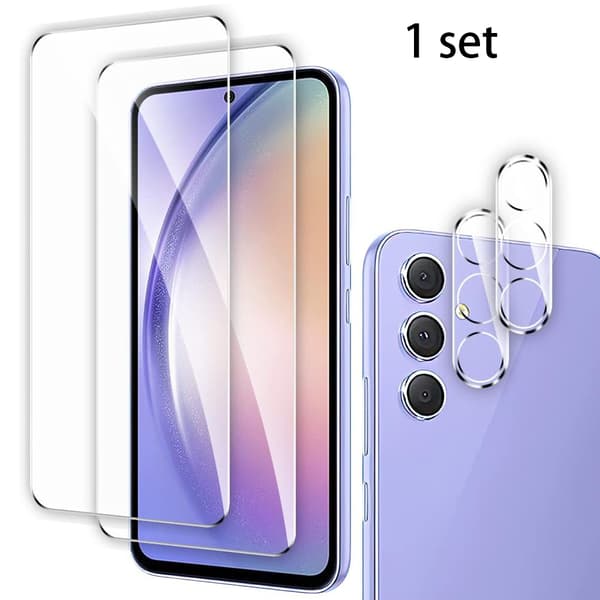 Galaxy A36 5G Skyddsset Skärm + Kamera 2-pack