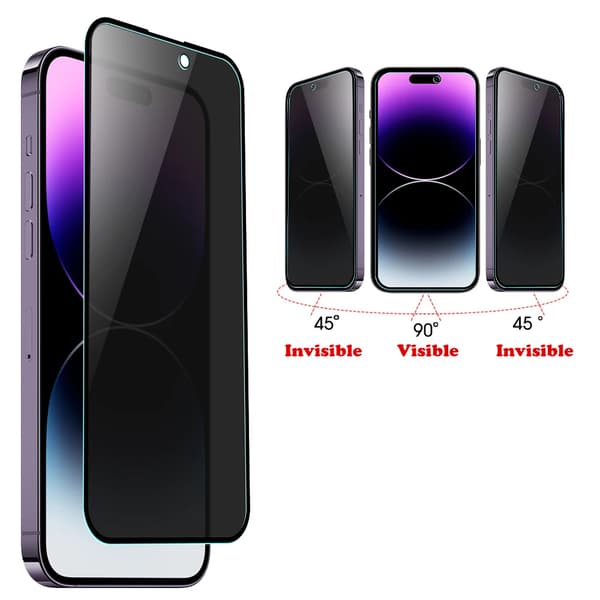 iPhone 14 Pro Max Privacy Härdat Glas