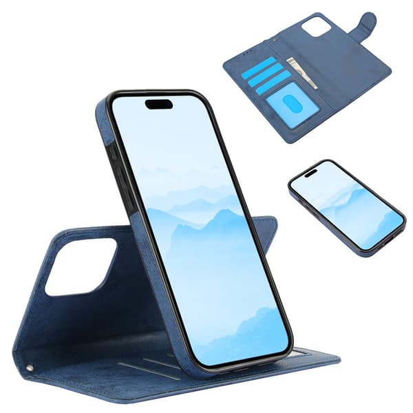 iPhone 16 Pro - Plånboksfodral i Smart design med 3 kortfack