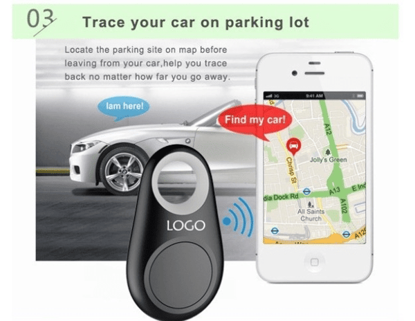 Bluetooth Nyckelhittare GRÖN