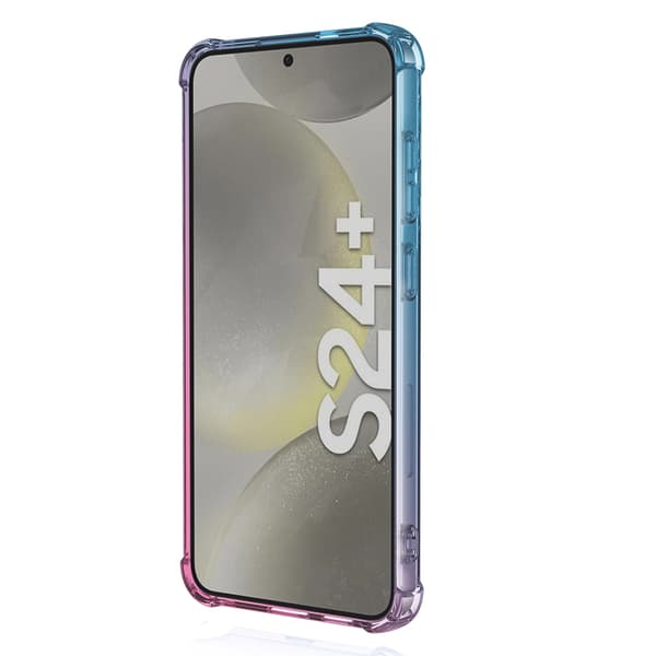 S24 Plus - Gradient luftkudd-TPU-fodral