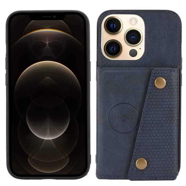 iPhone 16 Pro Max Plånboksfritt Skal Kortfack & Ställfunktion