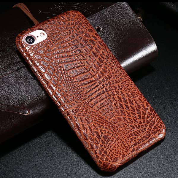 iPhone 7 Plus - Luxury Crocodile Pattern Ultra Thin Skal FLOVEME