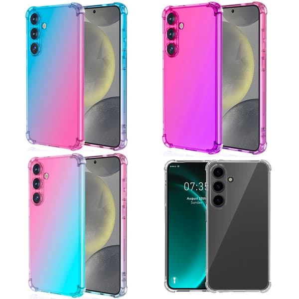 Samsung Galaxy S25 - Gradient luftkudd-TPU-fodral