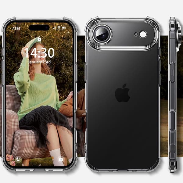 iPhone 17 Air Elegant Silikonskal  Skydd med stil