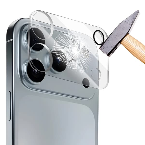 iPhone 17 Pro Skyddslins 3-pack  Transparent & Smidigt