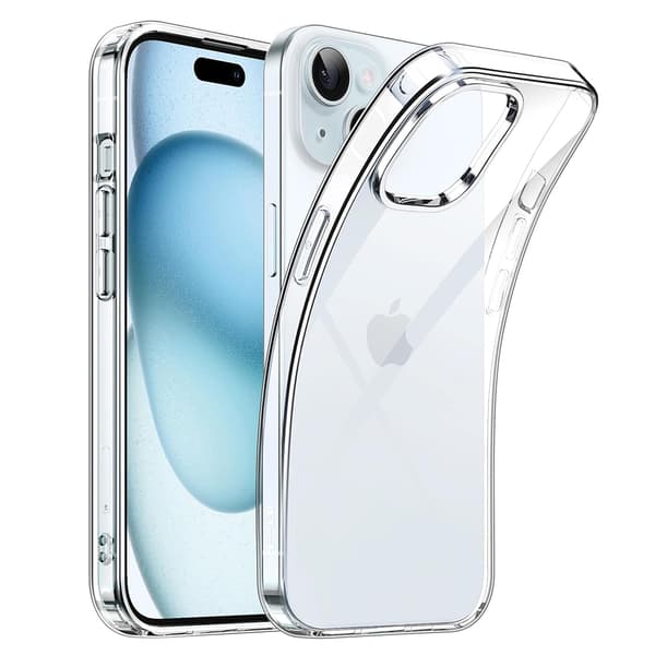 iPhone 15 Plus - Stötdämpande Tunt Skyddsskal
