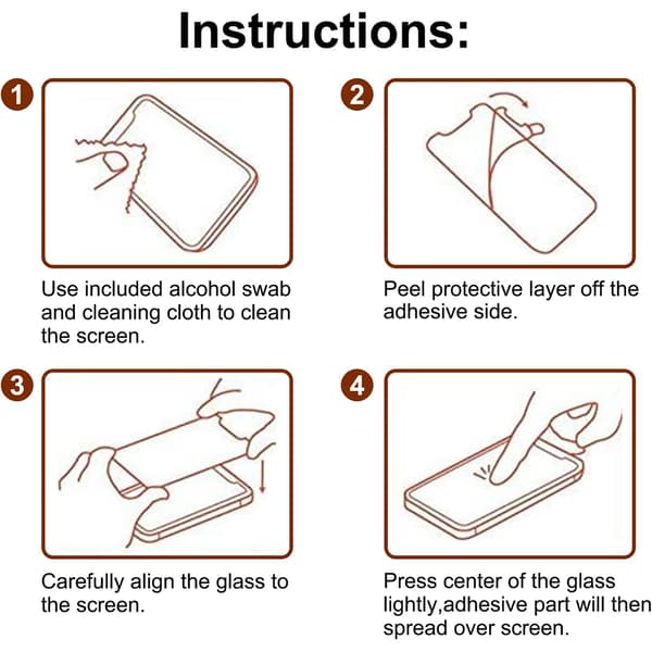 iPhone 17 Pro Max Sekretessglas 2-pack För dina ögon