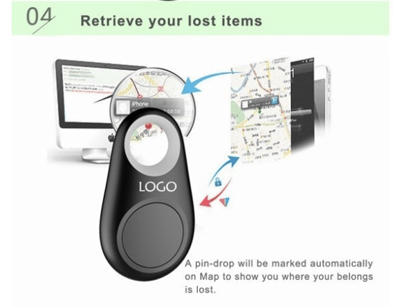 Bluetooth Nyckelhittare GRÖN