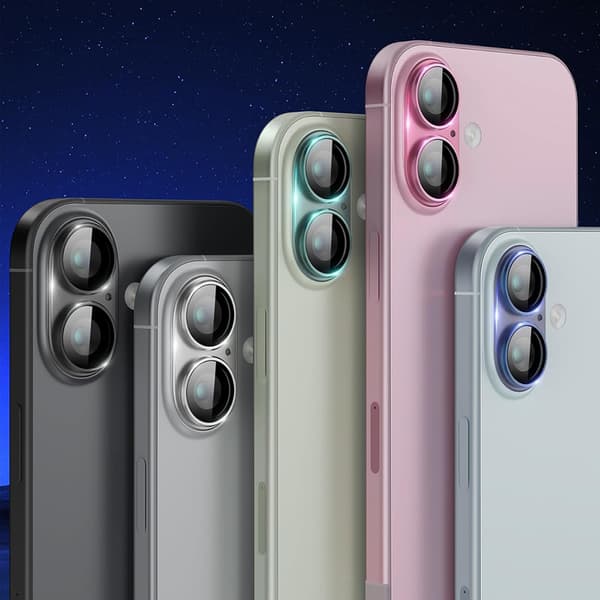 iPhone 17 Kameraskydd 3-Pack  Minimal Tjocklek Full Bildkvalitet
