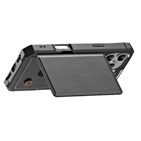 iPhone 17 Pro Skal med Kortfack & Stötskydd