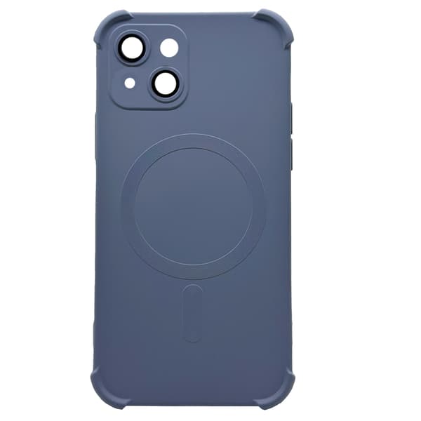iPhone 13 - Silikonskal med Magnetiskt Stötskydd