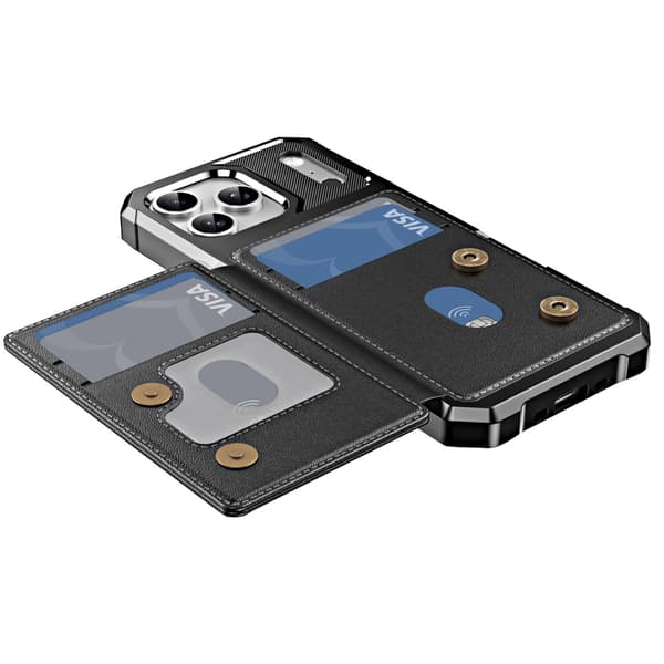 Fodral med Skydd & Kortfack kompatibelt med iPhone 17 Pro