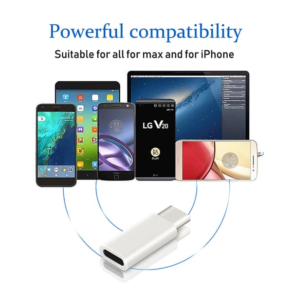 Adapter iPhone till USB-C USB 3.0 PLUG AND PLAY