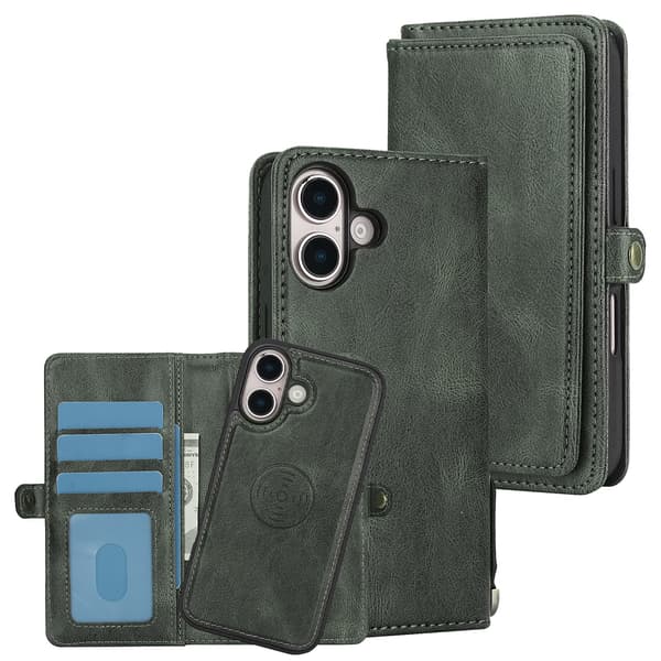 Hanman Plånboksfodral kompatibelt med iPhone 17