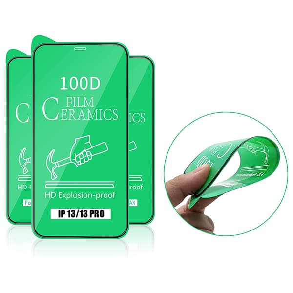 2-PACK iPhone 13 Pro Keramiskt Skärmskydd HD 0,3mm