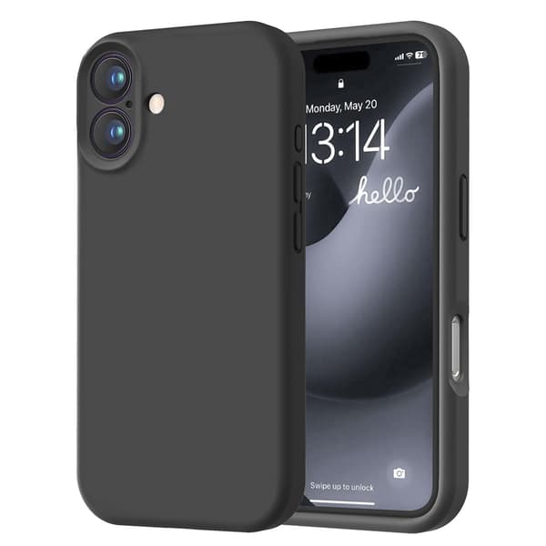 iPhone 17 Silikonskal  Reptålig & Greppvänlig Finish
