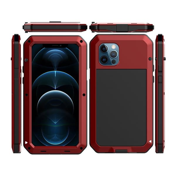 iPhone 14 Pro - Stötdämpande Aluminium Skal