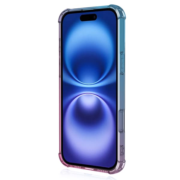 iPhone 16 Plus - Stilrent Skyddande Gradient Silikonskal