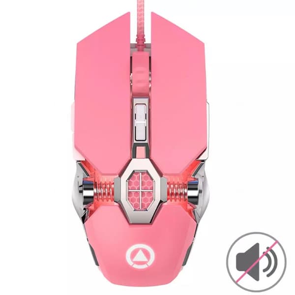 Gamingmus Silent LED Ergonomisk
