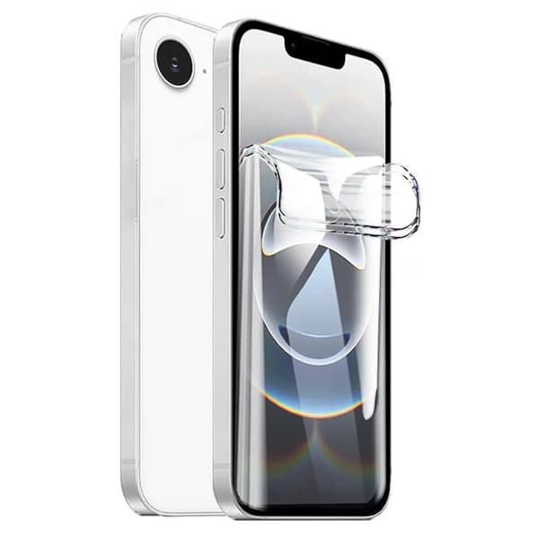 iPhone 16E 2-pack Hydrogel Skärmskydd HD 0,2mm