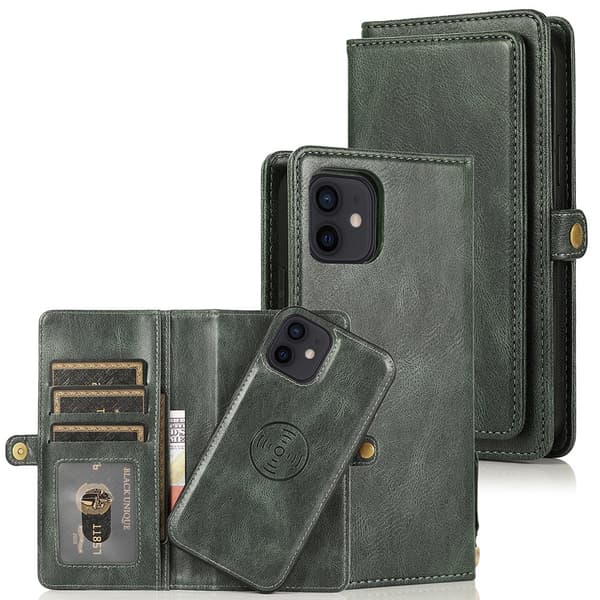 iPhone 12 - 2 i 1 Plånboksfodral