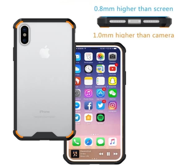iPhone X/XS - Effektfullt Skydd skal