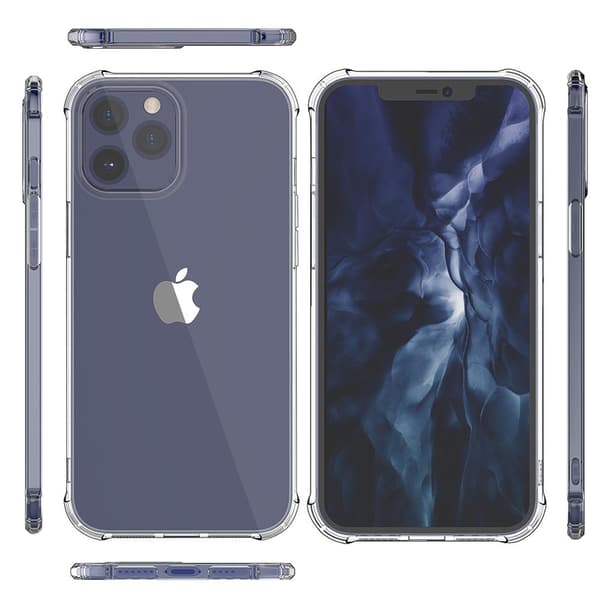 iPhone 13 Pro Max - Stötdämpande Floveme Silikonskal