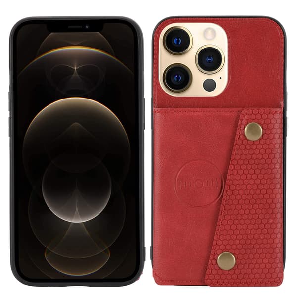 iPhone 16 Pro Max Plånboksfritt Skal Kortfack & Ställfunktion