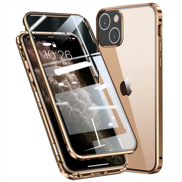 iPhone 14 - Magnetiskt Dubbelsidigt Skyddsskal