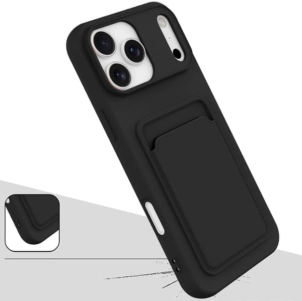 iPhone 17 Pro Skal med Kortfack