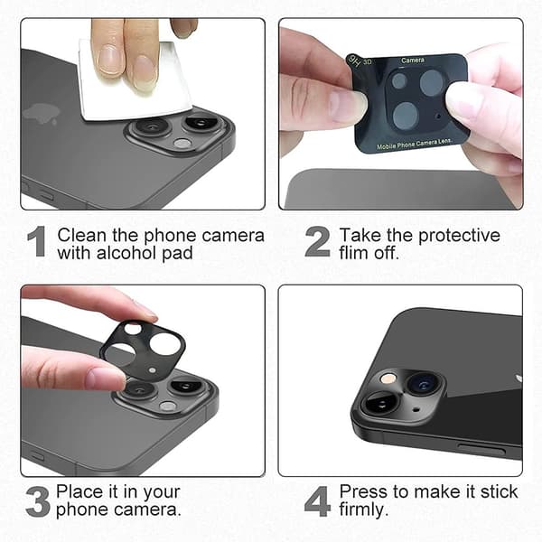 Proguard iPhone 15 2.5-D Kameralinsskydd
